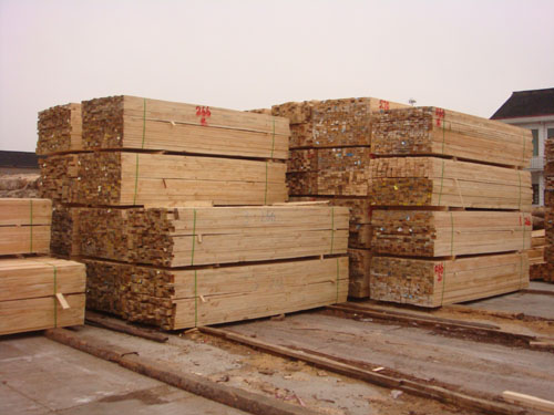 辐射松建筑木材成品