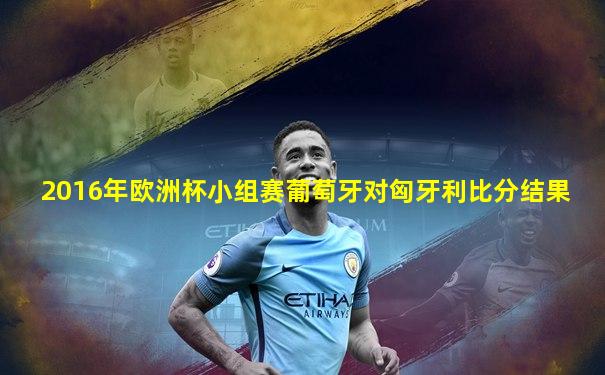 2016年欧洲杯小组赛葡萄牙对匈牙利比分结果