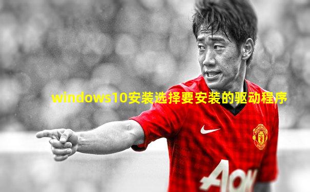 windows10安装选择要安装的驱动程序