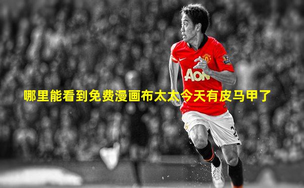 哪里能看到免费漫画布太太今天有皮马甲了