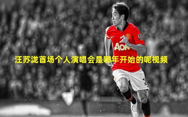 汪苏泷首场个人演唱会是哪年开始的呢视频